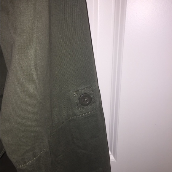 SOLD Arizona Olive Green Utility Jacket, NWOT M - Picture 4 of 8